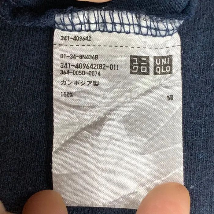Lemaire × Uniqlo LEMAIRE x UNIQLO COLLECTION Natural Indigo Dye Tee Shirt Size US L / EU 52-54 / 3 - 6 Thumbnail