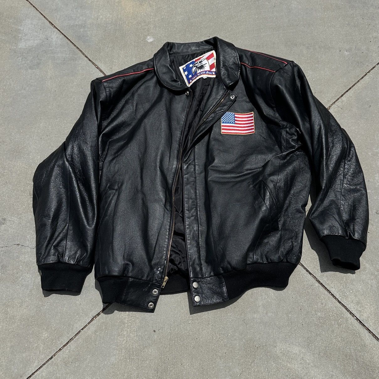 USA LEATHER JACKET