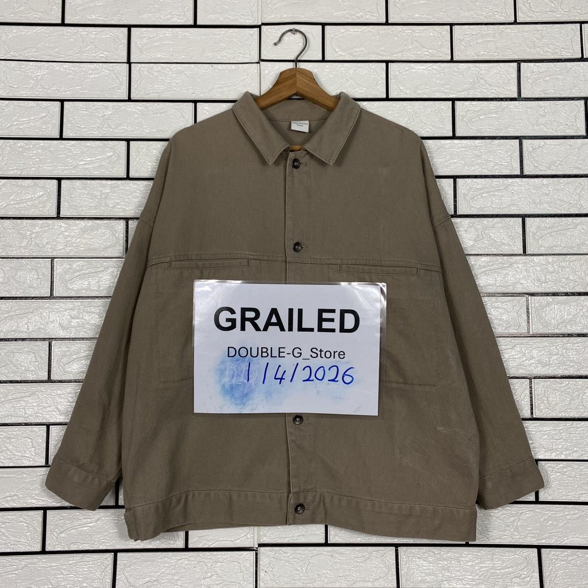 Japanese Brand 📌Vintage Khakis Chore Jacket Urban Research Issey Miyake Size US M / EU 48-50 / 2 - 1 Thumbnail