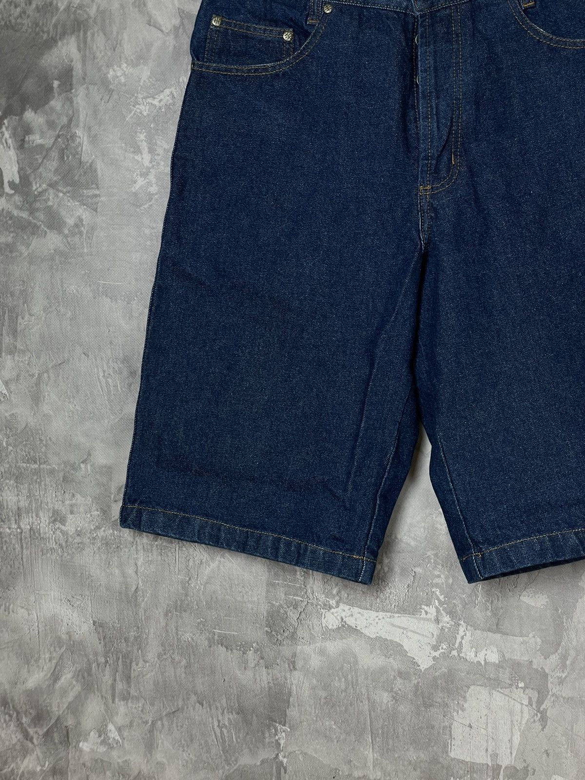Southpole Crazy Y2k Vintage Baggy Shorts Denim Grunge Jnco Style Size US 32 / EU 48 - 8 Thumbnail