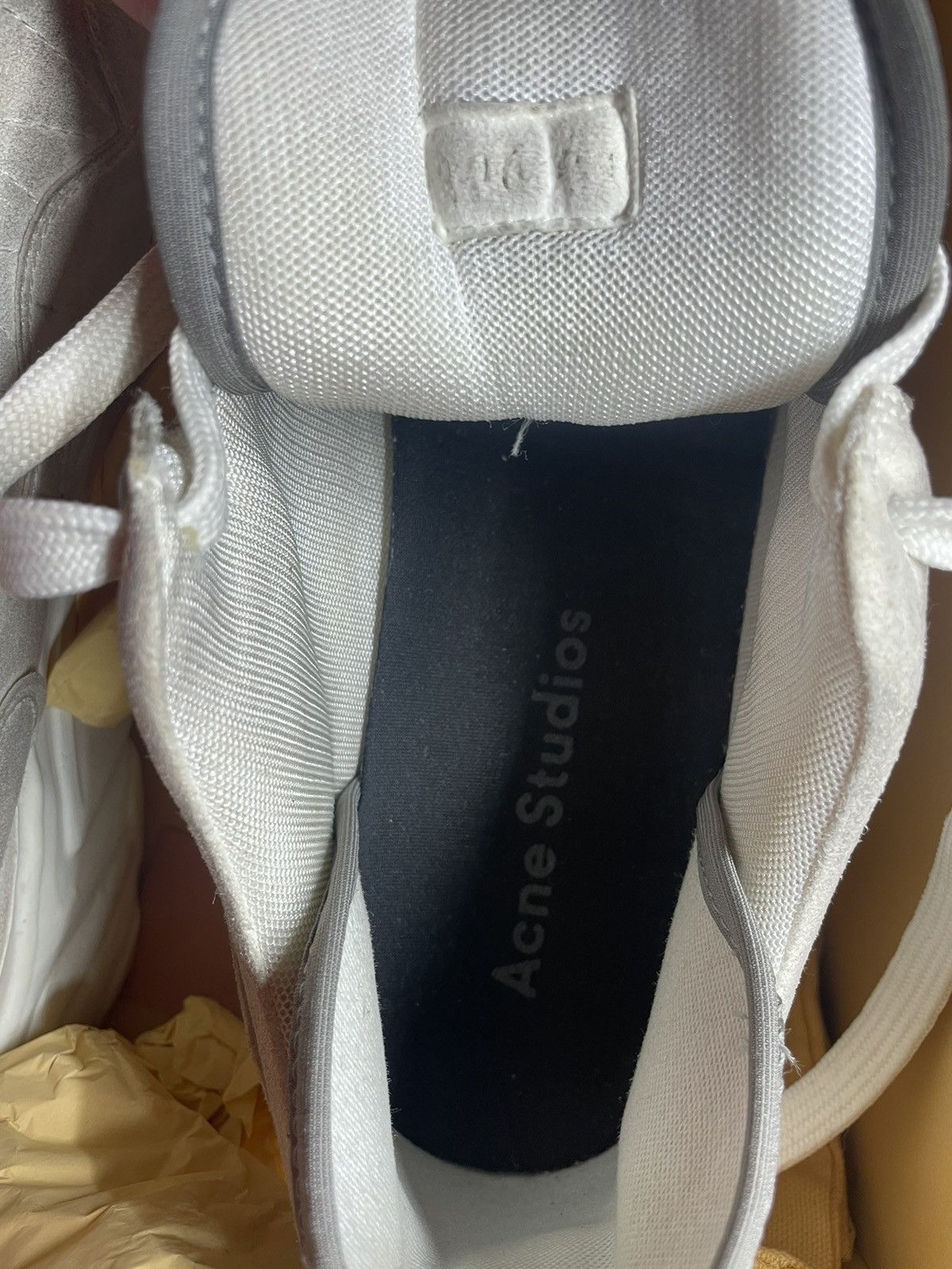 Acne Studios 570€ Acne Studios Rockaway Dip Tumbled White Gum Sneaker Size US 11 / EU 44 - 6 Thumbnail
