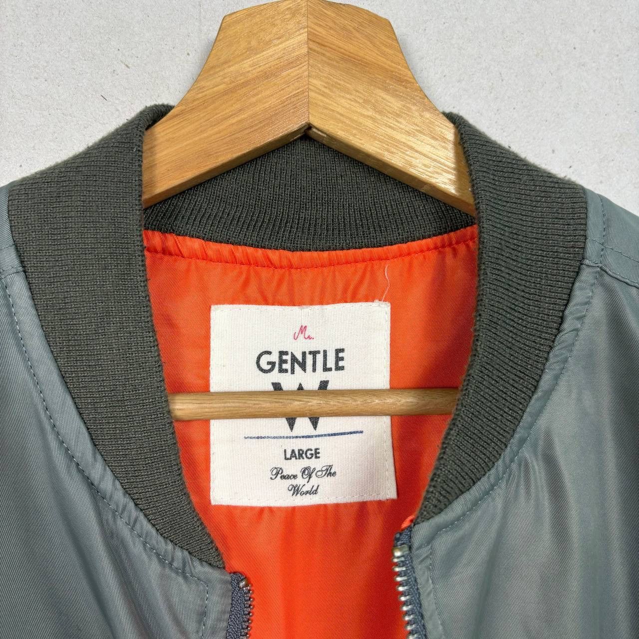 Japanese Brand Mr Gentle W Flying Tigers P-40 Warhawk Bomber Jacket Large Size US L / EU 52-54 / 3 - 10 Thumbnail