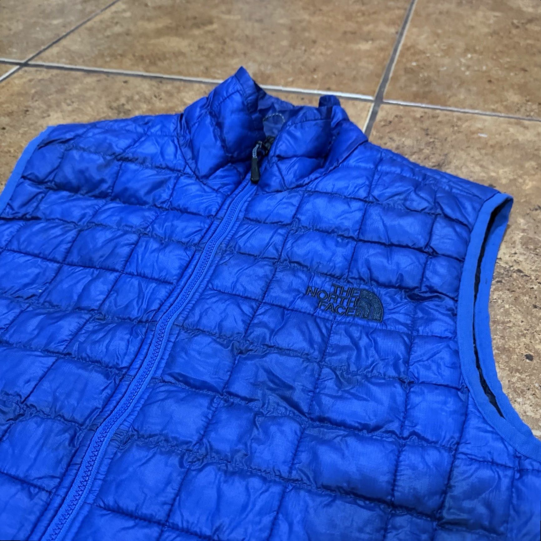 The North Face The North Face Thermoball Puffer Vest Blue Mens Size S Micropuff Size US S / EU 44-46 / 1 - 2 Thumbnail