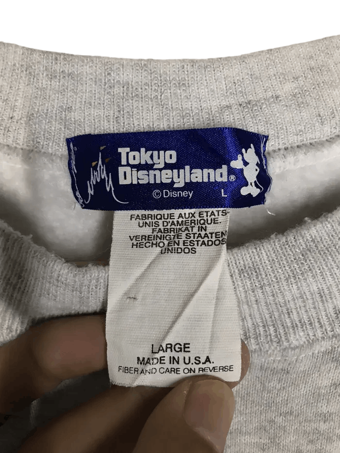 Cartoon Network Vintage 90's Tokyo Disneyland Tigger Sweatshirts Size US L / EU 52-54 / 3 - 4 Thumbnail