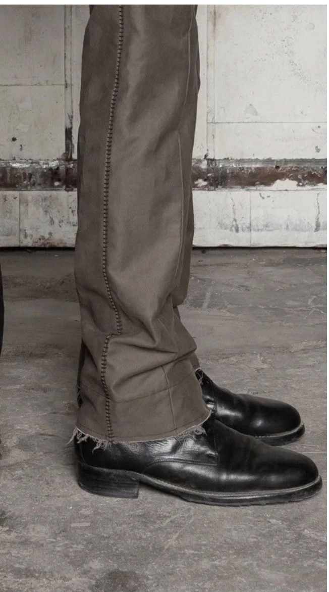 Marcel Everette Moleskin Overlock Trouser - Charred Oak Size US 30 / EU 46 - 9 Thumbnail