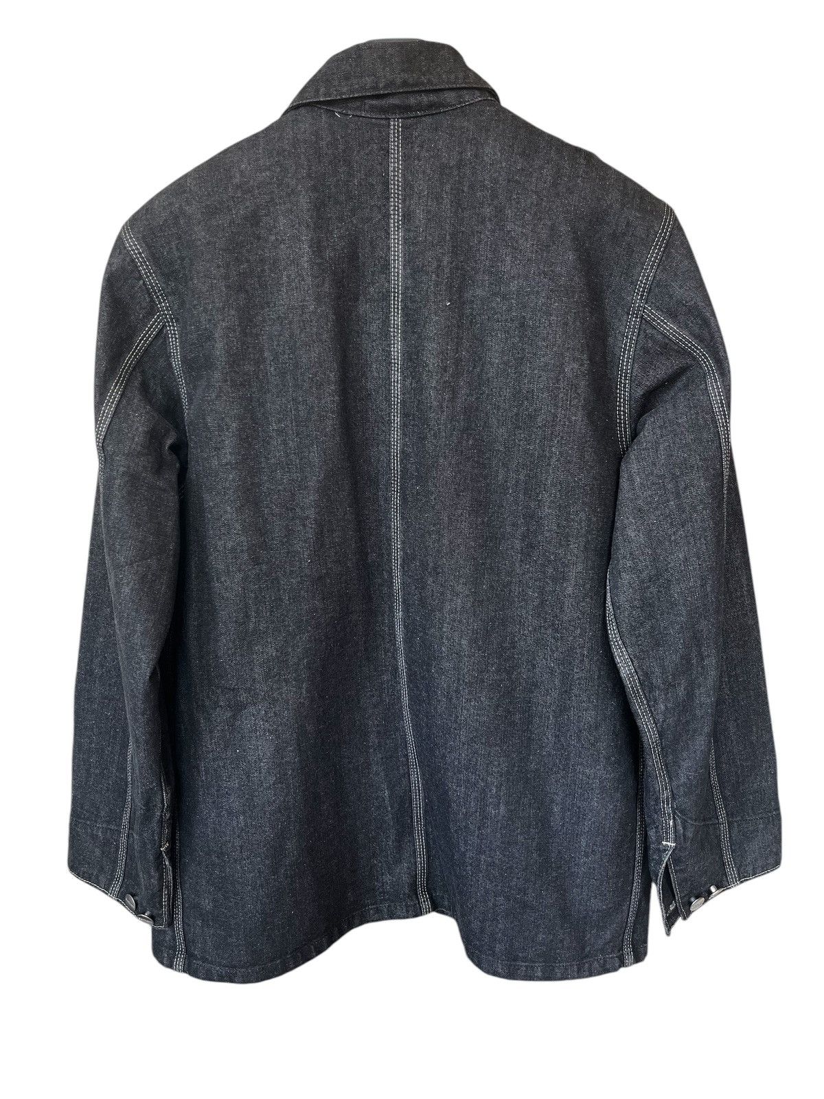 Carhartt Wip Carhartt WIP og chore black denim jacket Size US M / EU 48-50 / 2 - 4 Thumbnail