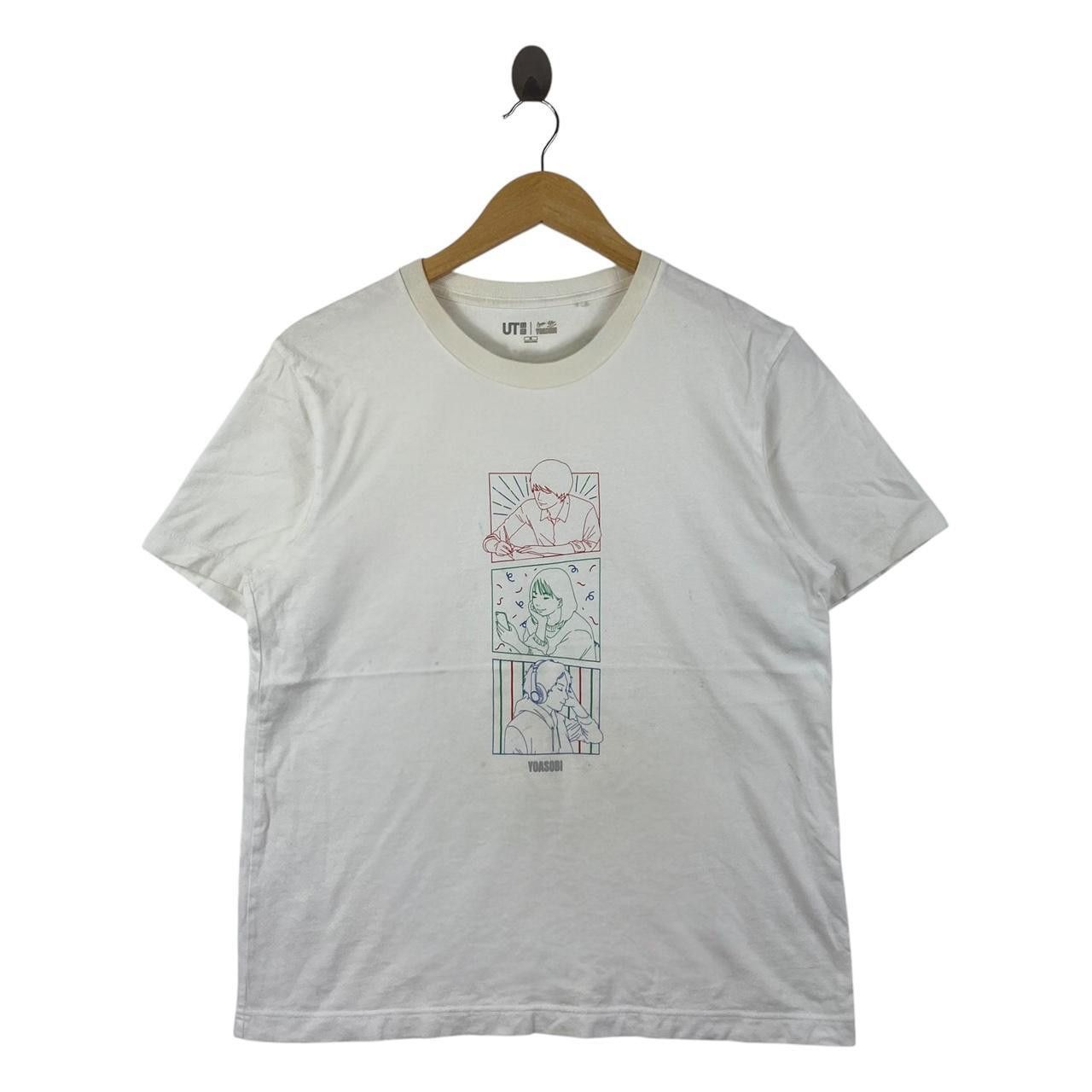 Uniqlo UNIQLO x YOASOBI JAPAN Duo Ayase Ikura Thrashed Tee Shirt Size US M / EU 48-50 / 2 - 1 Thumbnail