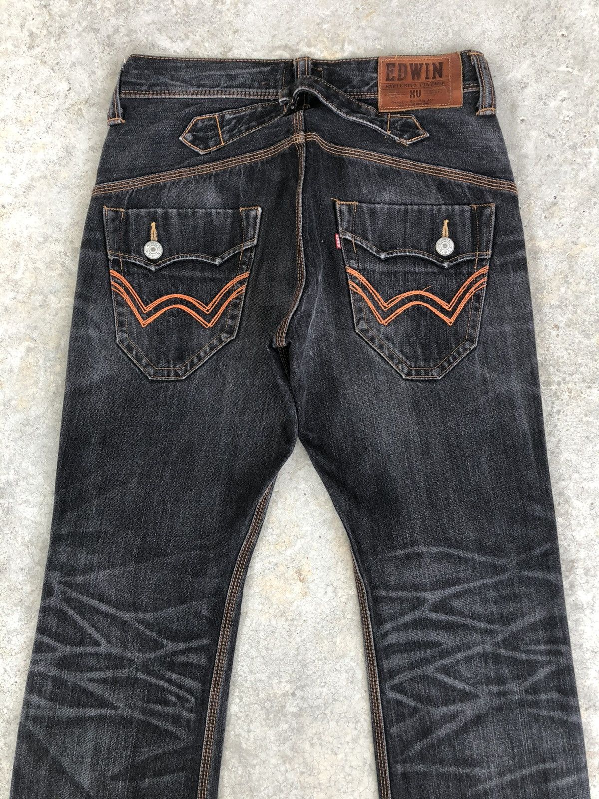 If Six Was Nine Edwin Exclusive Flared Jeans Distressed Jeans Size US 31 - 8 Thumbnail