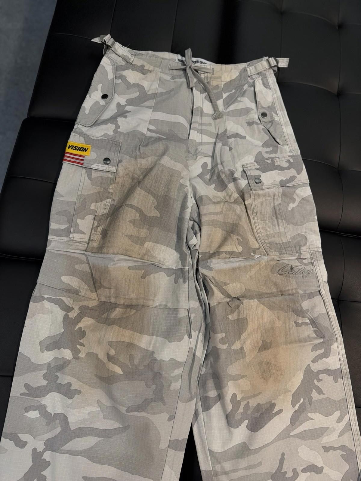 Vale Vale VA-1 White Camo Cargo Sweatpants Size (32) NEW Baggy Size US 34 / EU 50 - 5 Thumbnail