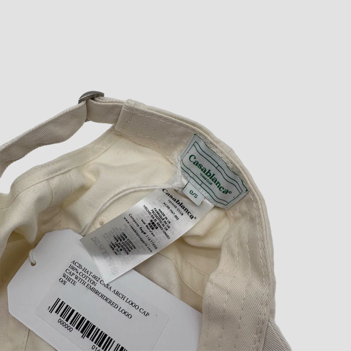 Casablanca Casablanca Arch Logo Cap Size ONE SIZE - 4 Thumbnail