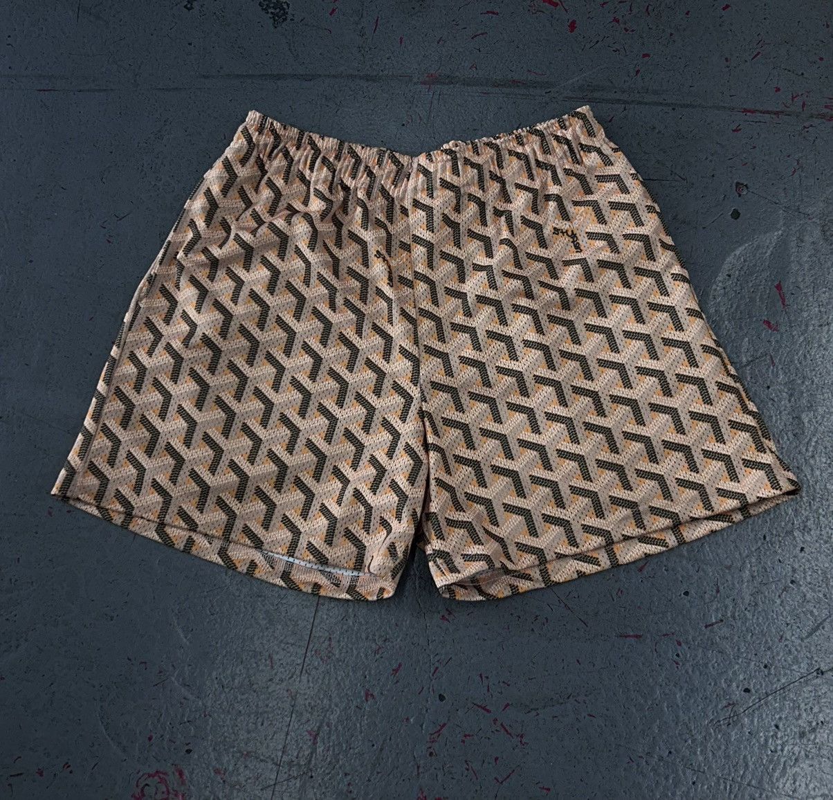 Bravest Studios Bravest Studios Orange Goyard Shorts Size XL Size US 36 / EU 52 - 1 Thumbnail