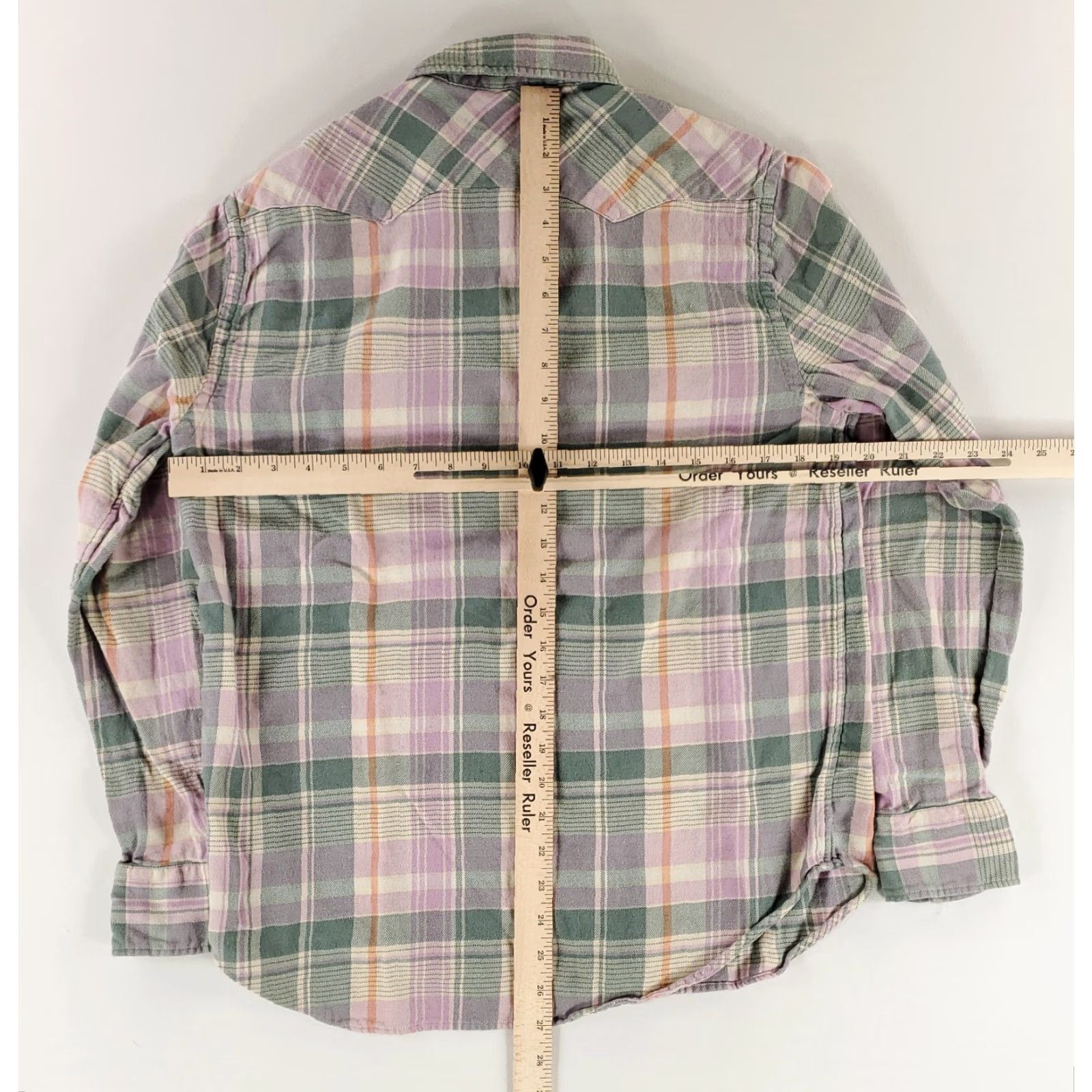 Polo Ralph Lauren Polo Ralph Lauren Shirt Plaid Flannel Pearl Snap Western Mens M Multicolor Relaxed Fit Long Sleeve Mens Size US M / EU 48-50 / 2 - 7 Thumbnail
