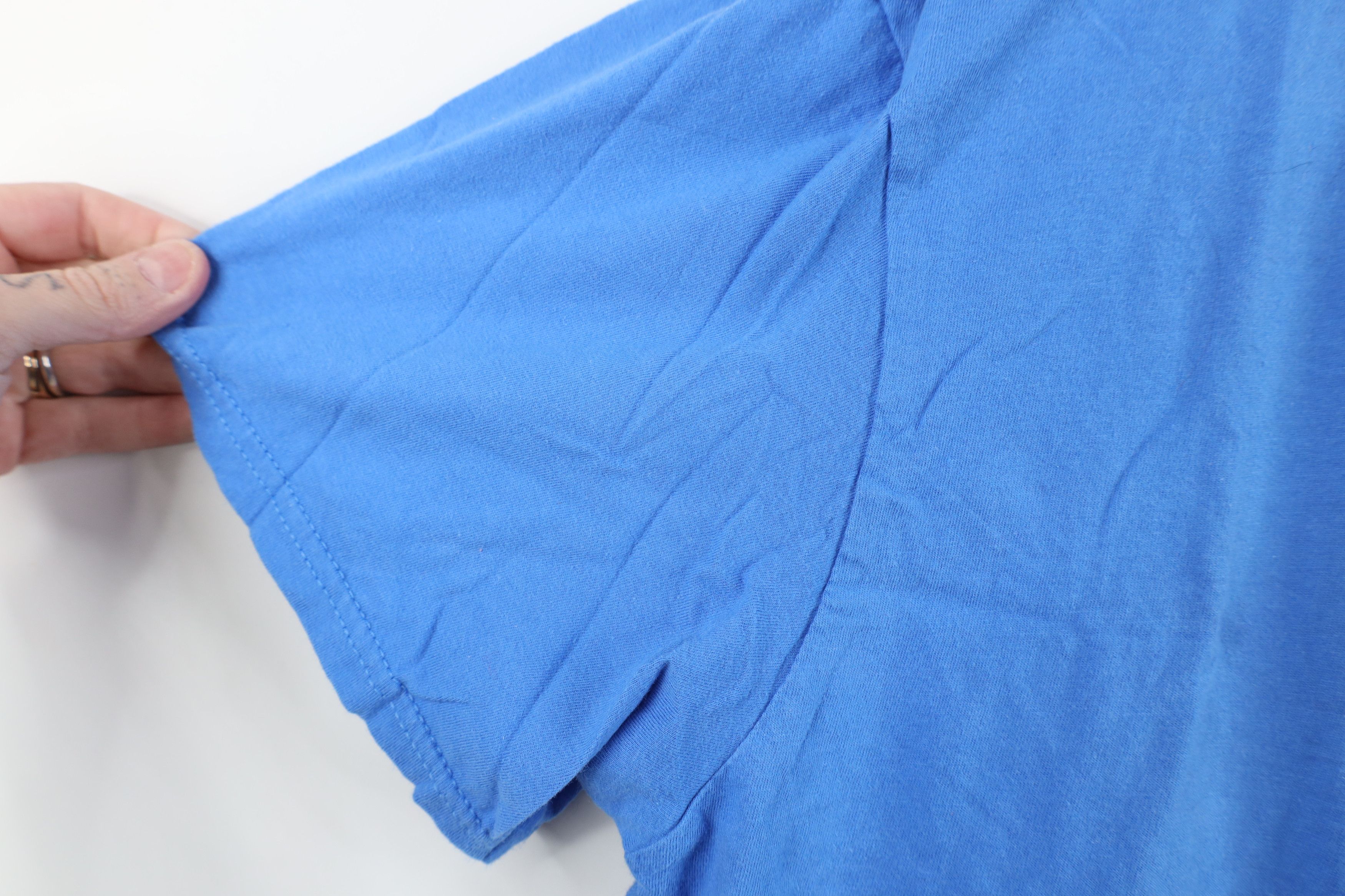 Vintage Vintage Y2K NFL Lions Football Short Sleeve T-Shirt Blue Size US XL / EU 56 / 4 - 7 Thumbnail