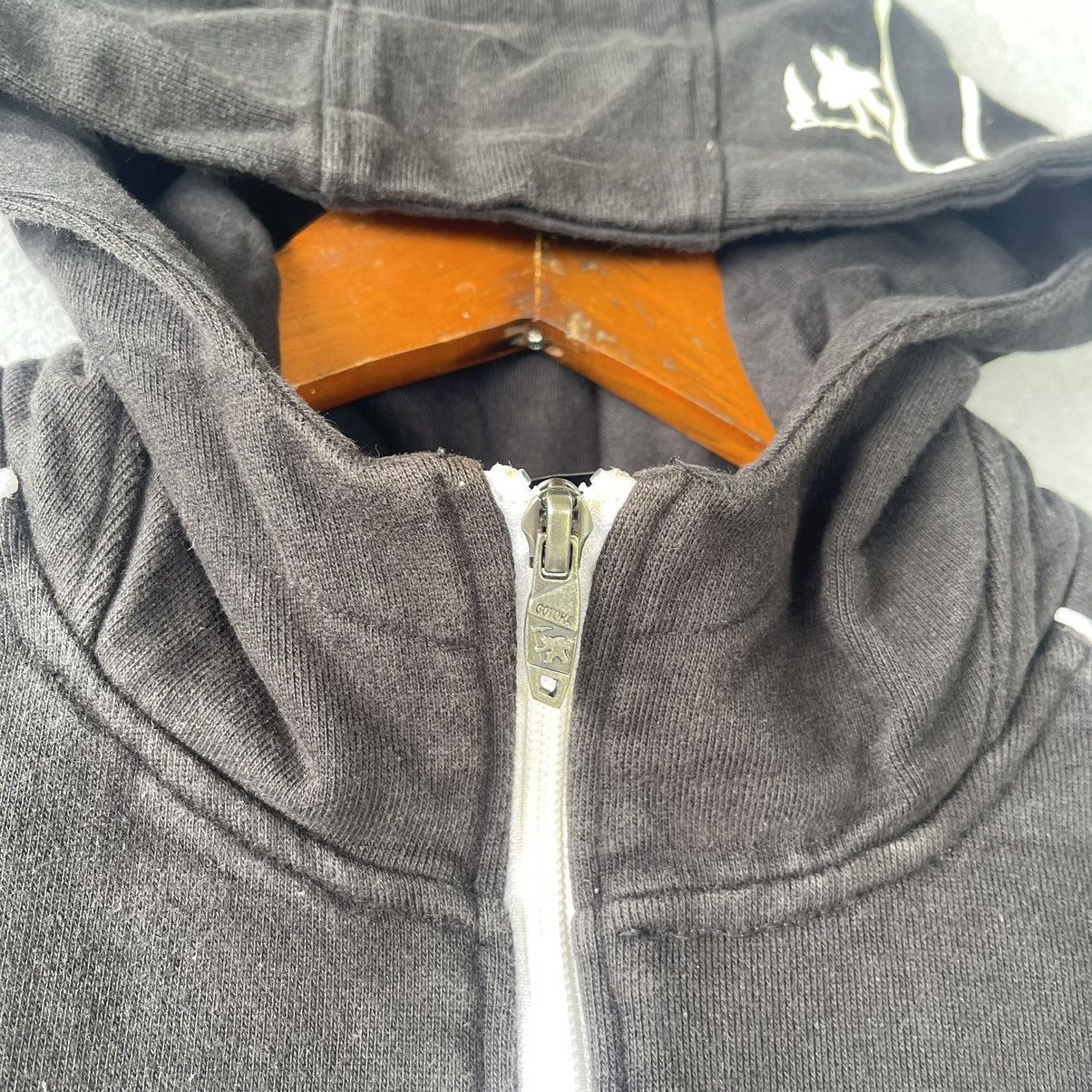 Gotcha Vintage Y2K Gotcha Graphic Full-Zip Hoodie Black Streetwear Size US M / EU 48-50 / 2 - 3 Thumbnail