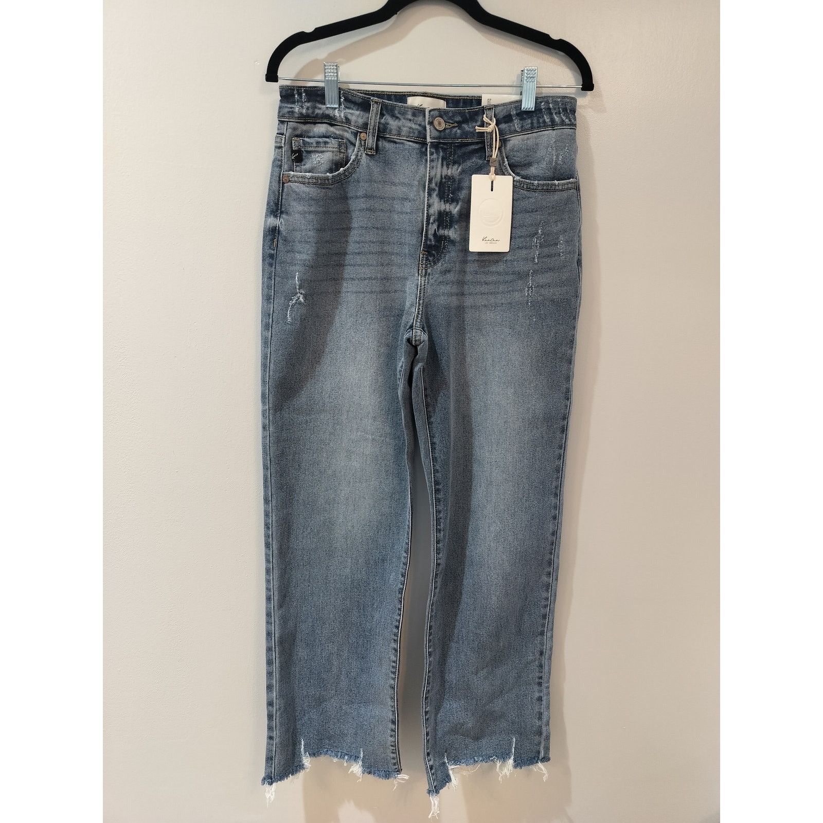 Other KanCan High Rise Slim Wide Leg Jeans - KC2565L - Size 7/27 Size 27" / US 4 / IT 40 - 1 Thumbnail