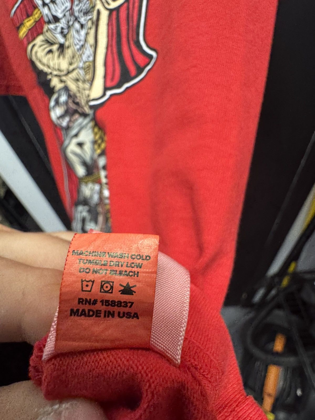 Warren Lotas Warren Lotas Chicago Boss Of The Windy City T-Shirt Red Size US L / EU 52-54 / 3 - 7 Thumbnail