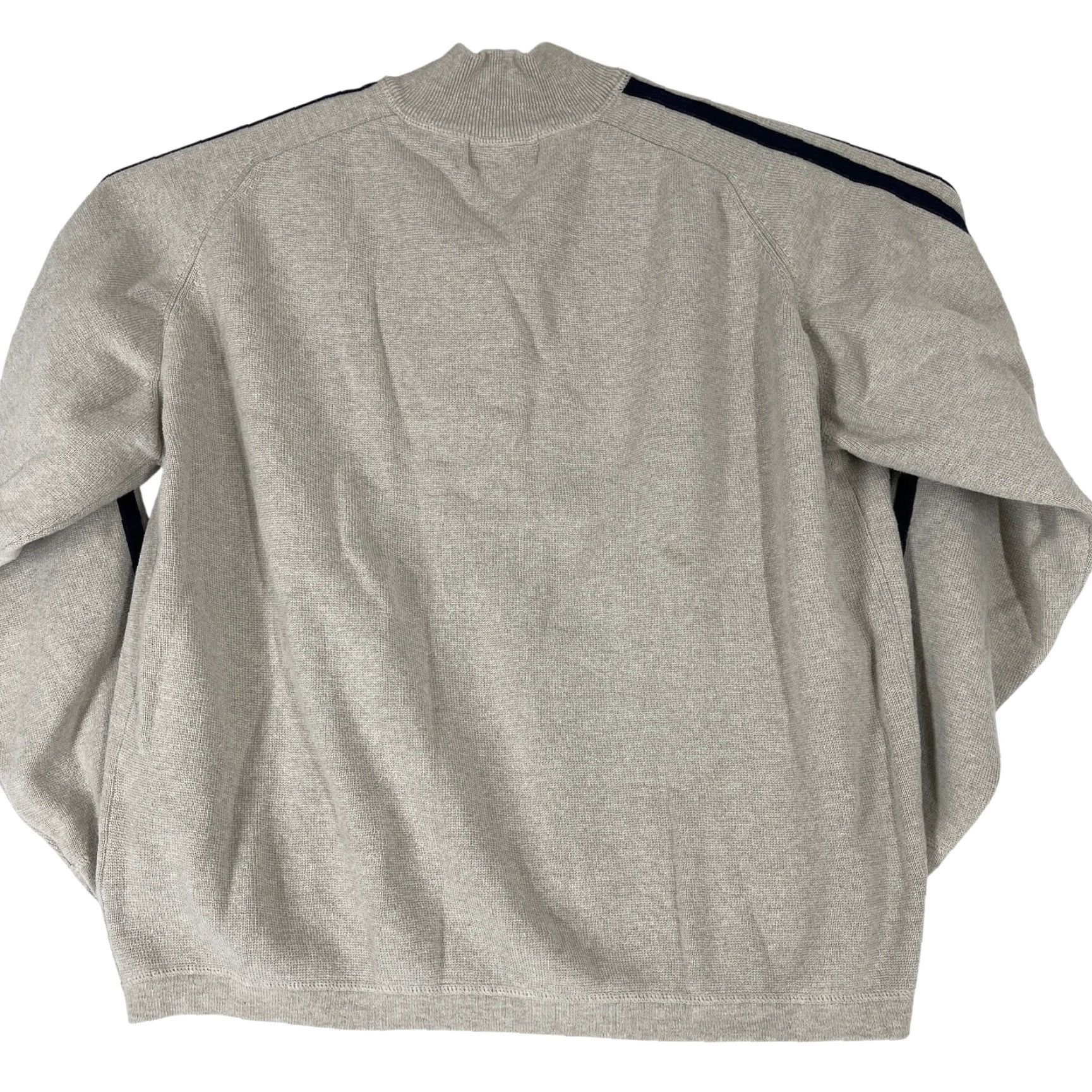 Eddie Bauer VINTAGE Eddie Bauer Sweater Men L Beige Blue 100% Cotton Preppy 90s STAIN Size US L / EU 52-54 / 3 - 2 Thumbnail