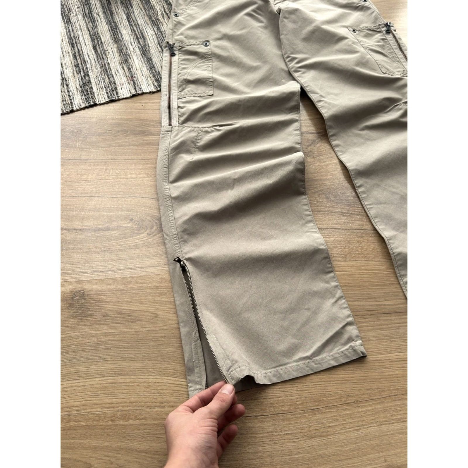 Dolce & Gabbana VINTAGE Dolce&Gabbana Cargo Pants Men S Beige 32in Inseam 46 Size US 29 - 5 Thumbnail