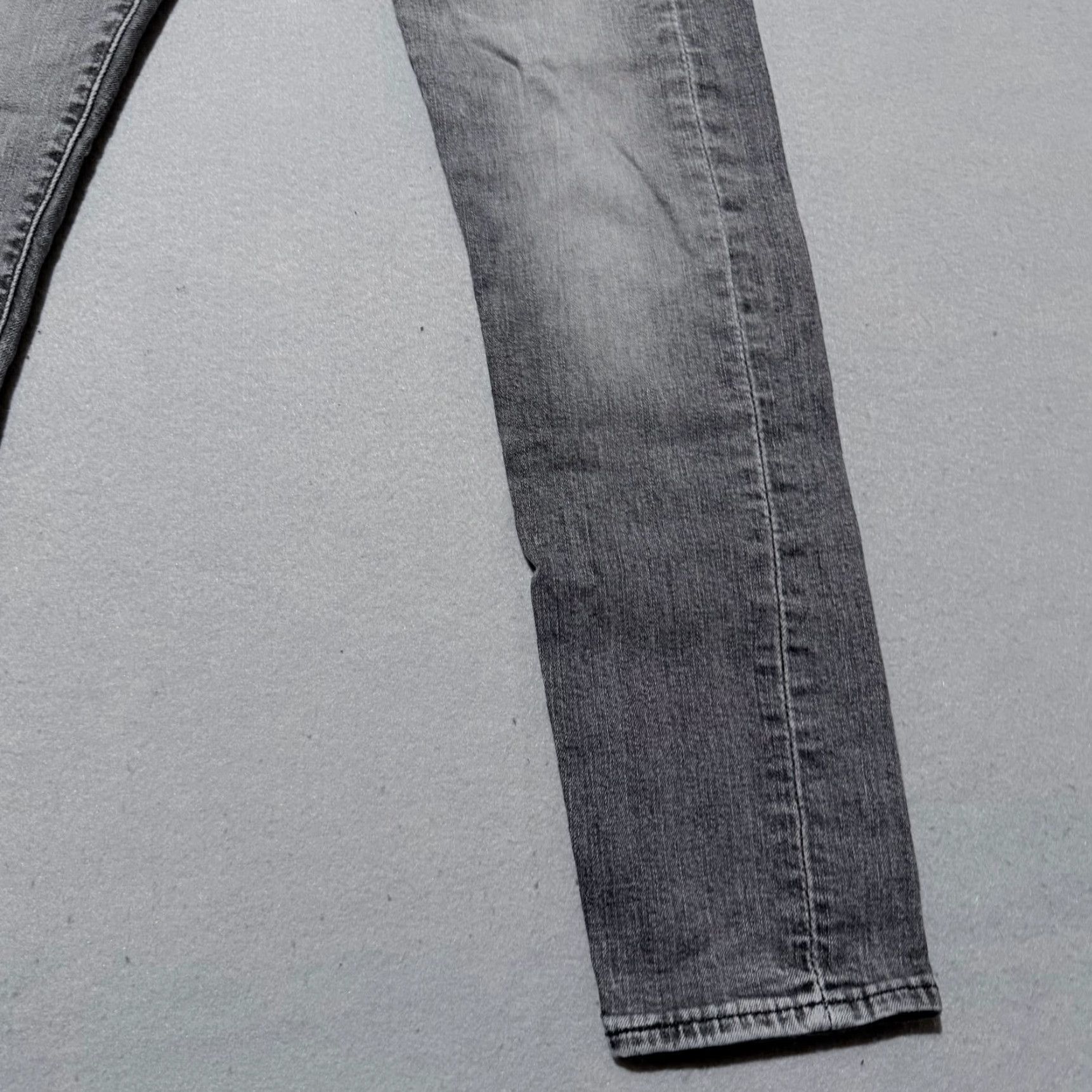 Levi's Levi's 519 Jeans Men Gray Distressed Slim Fit 30X30 Denim Premium Skinny - Jeans Size US 30 / EU 46 - 6 Thumbnail