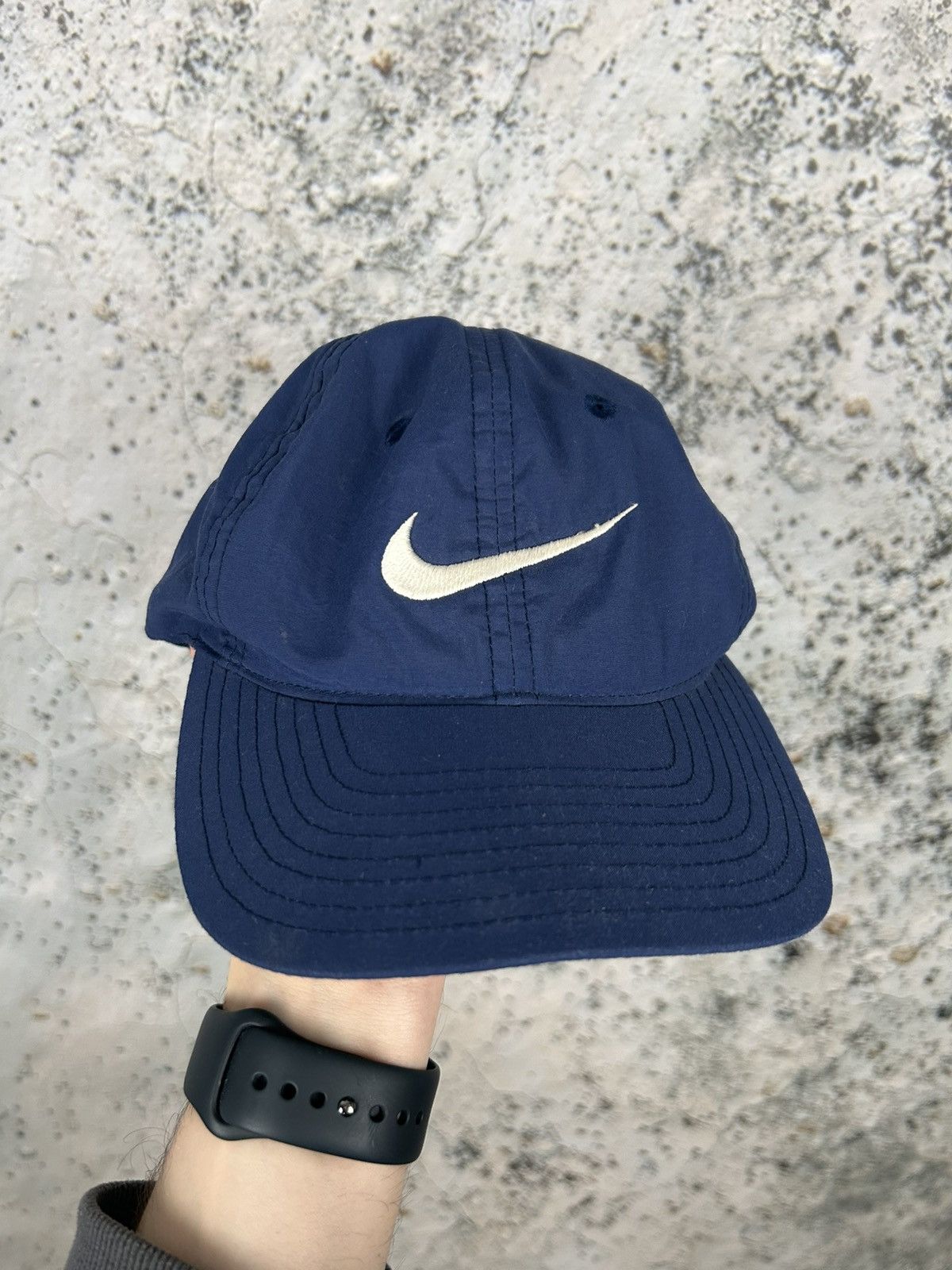 Nike Nike Vintage Swoosh Hat Cap 90s Streetwear Hype Skate Size ONE SIZE - 1 Thumbnail