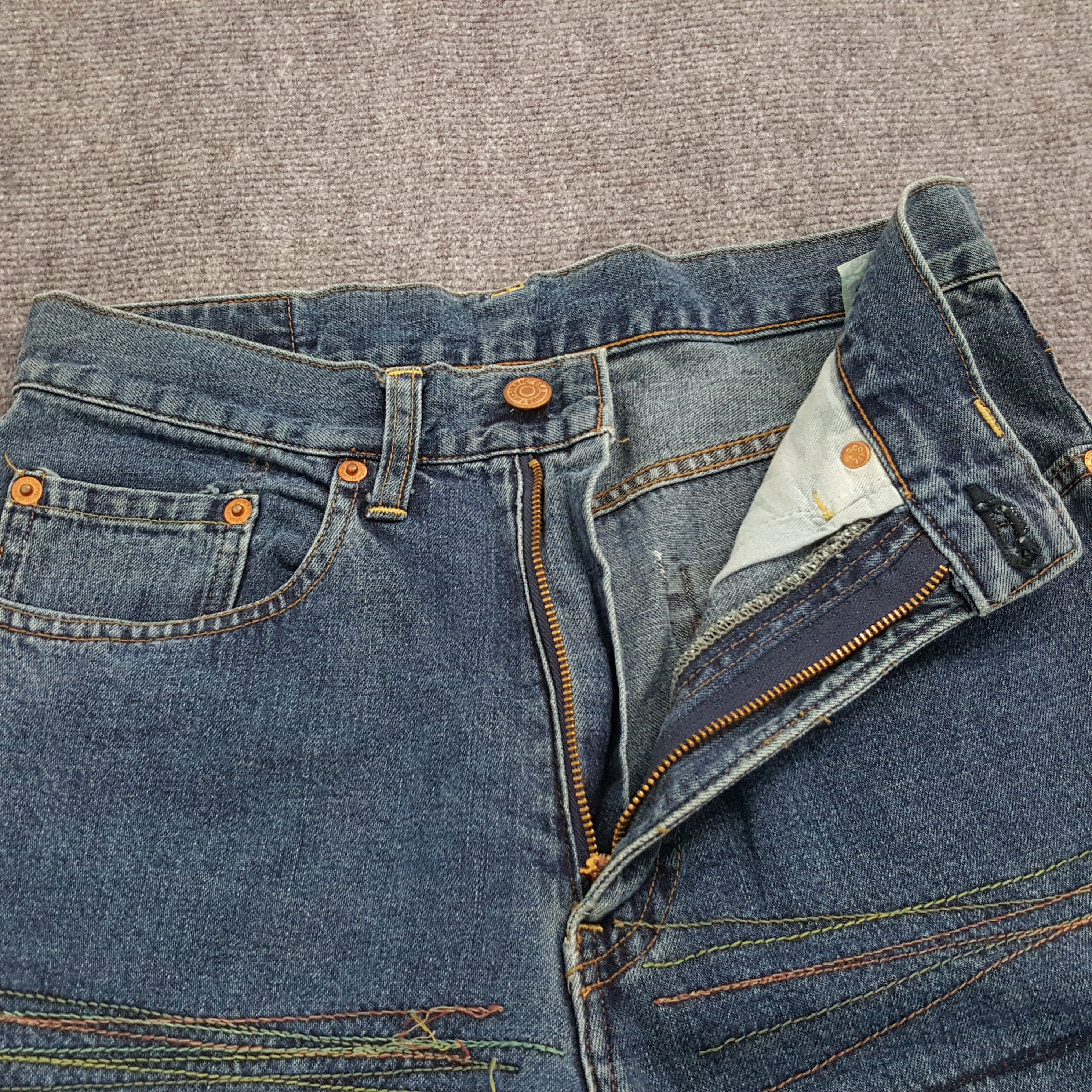 Hysteric Glamour × If Six Was Nine × Vintage Hysteric Glamour Japanese Brand Bootcut Denim Jeans Size US 27 - 12 Thumbnail
