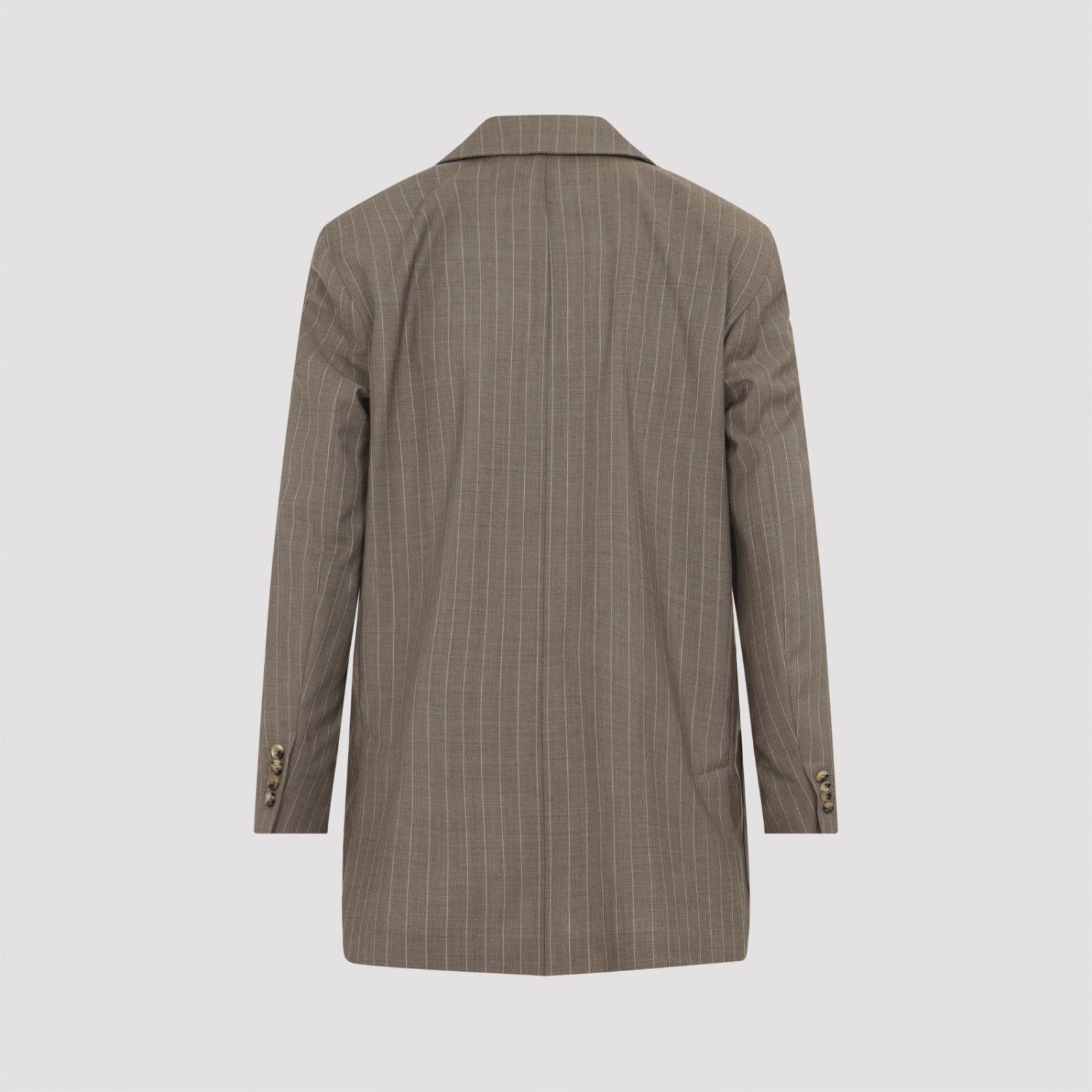 Max Mara MAX MARA Acciato Beige Jacket New & Authentic (Women's size: Size M / US 6-8 / IT 42-44 - 2 Thumbnail