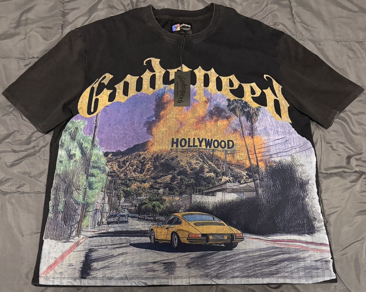Godspeed Goddspeed Los Scandalous Tee Black Size US XXL / EU 58 / 5 - 1 Thumbnail