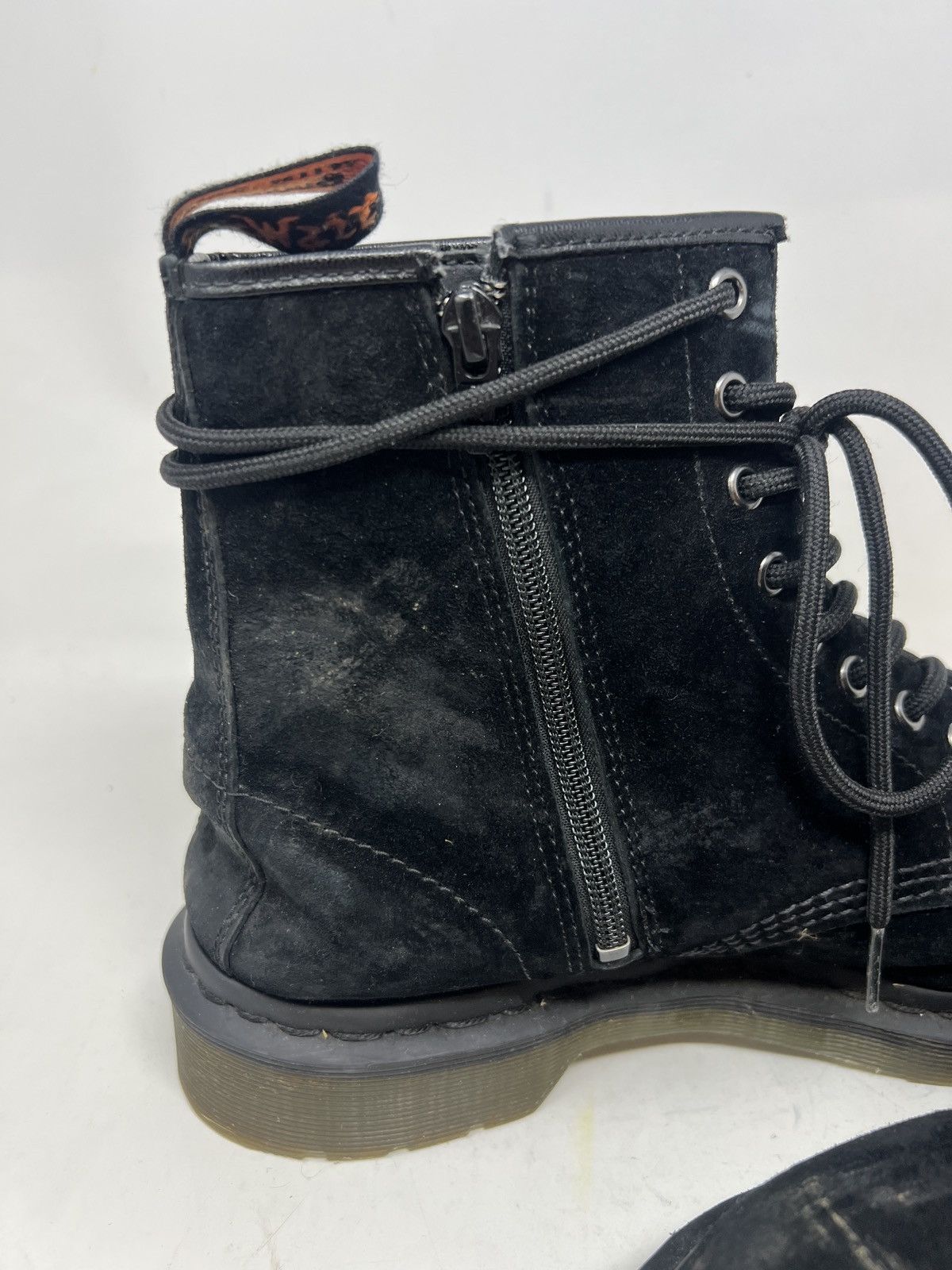 Dr. Martens Dr Doc Martens × BEAMS Suede 1460B 8-hole boots black 9 US Size US 9 / EU 42 - 8 Thumbnail