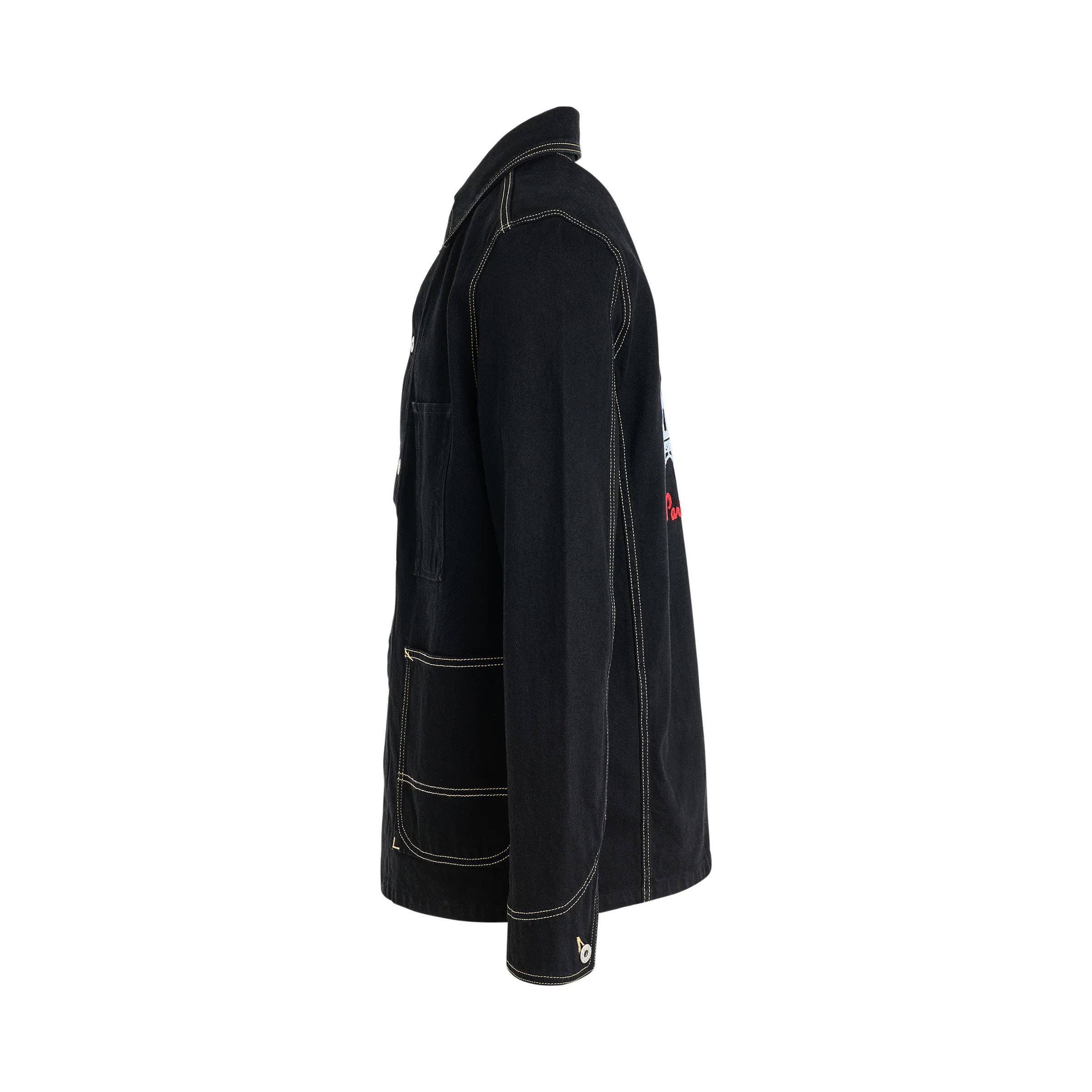 Kenzo o1mris0824 Drawn Jacket in Black Size US M / EU 48-50 / 2 - 3 Thumbnail