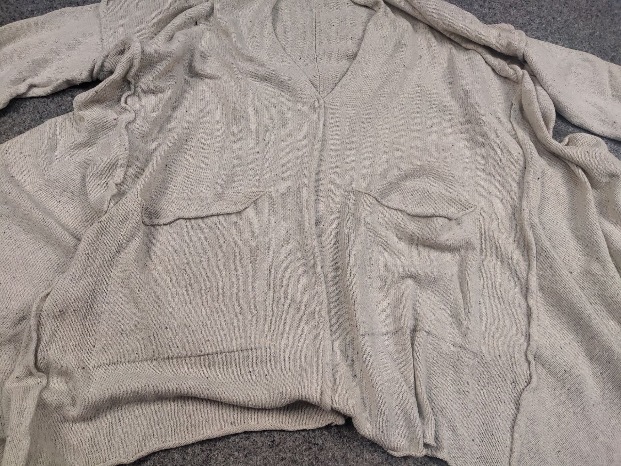 Other Studio b3 Design Knit cotton blend Pocket Oversized Cardigan Size M / US 6-8 / IT 42-44 - 13 Thumbnail