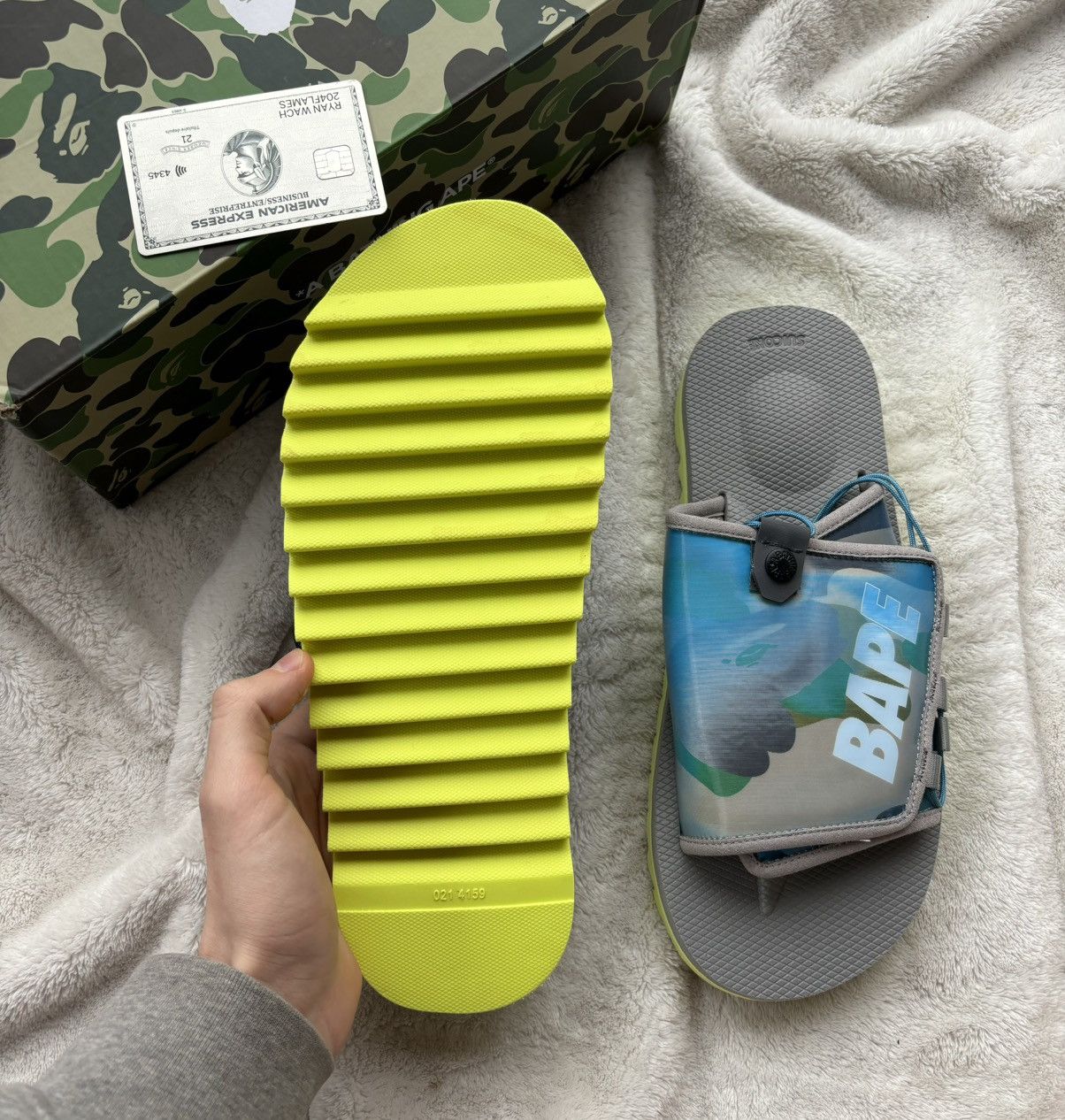 Bape Bape x Suicoke Lenticular Dao Slides Size US 10 / EU 43 - 4 Thumbnail