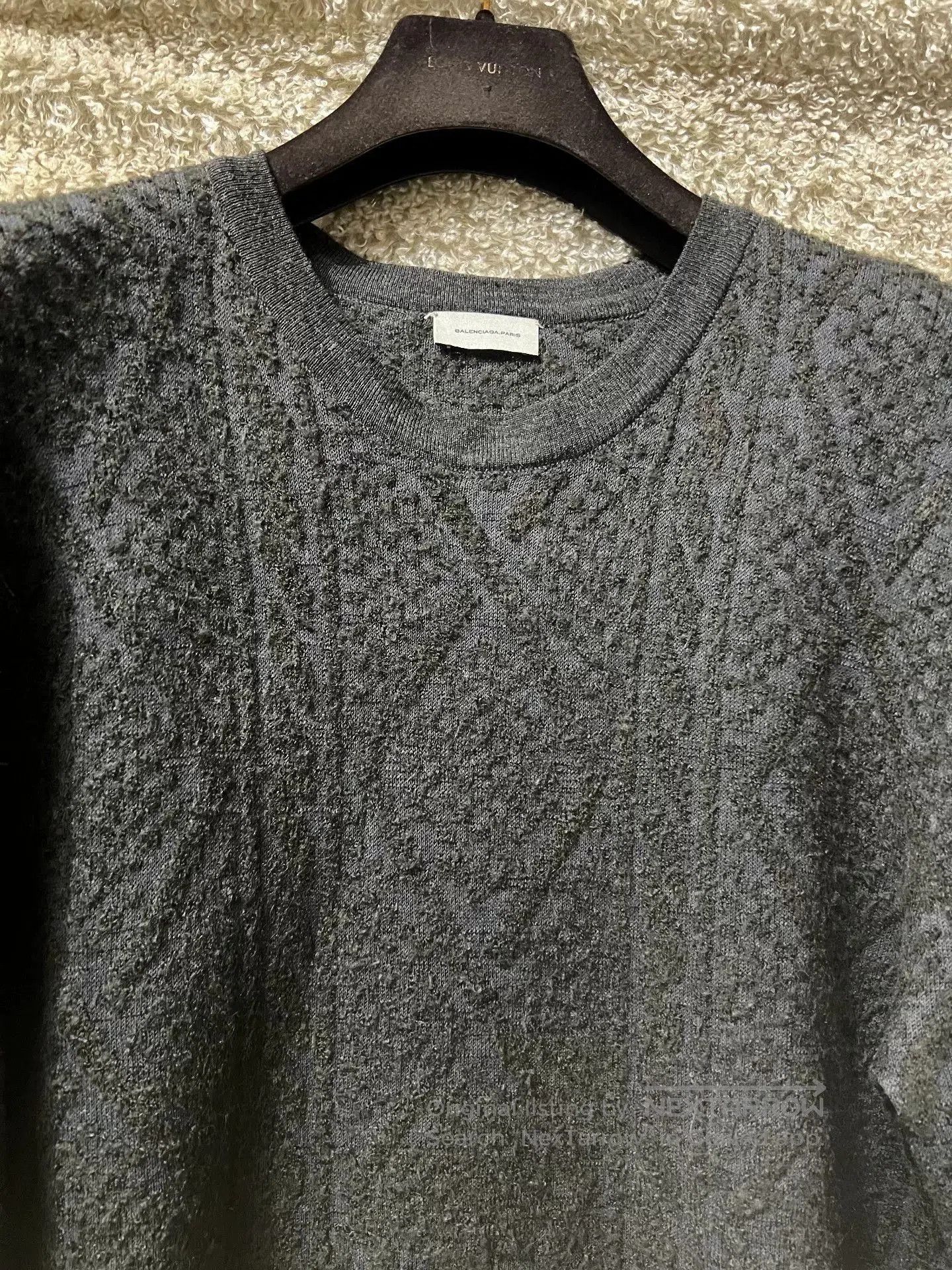 Balenciaga Balenciaga Men's Casual Crewneck Sweater. Size US M / EU 48-50 / 2 - 4 Thumbnail