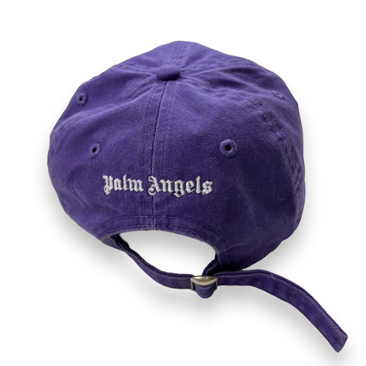 Palm Angels Palm Angels Purple Embroidered Logo Cap Size ONE SIZE - 3 Thumbnail