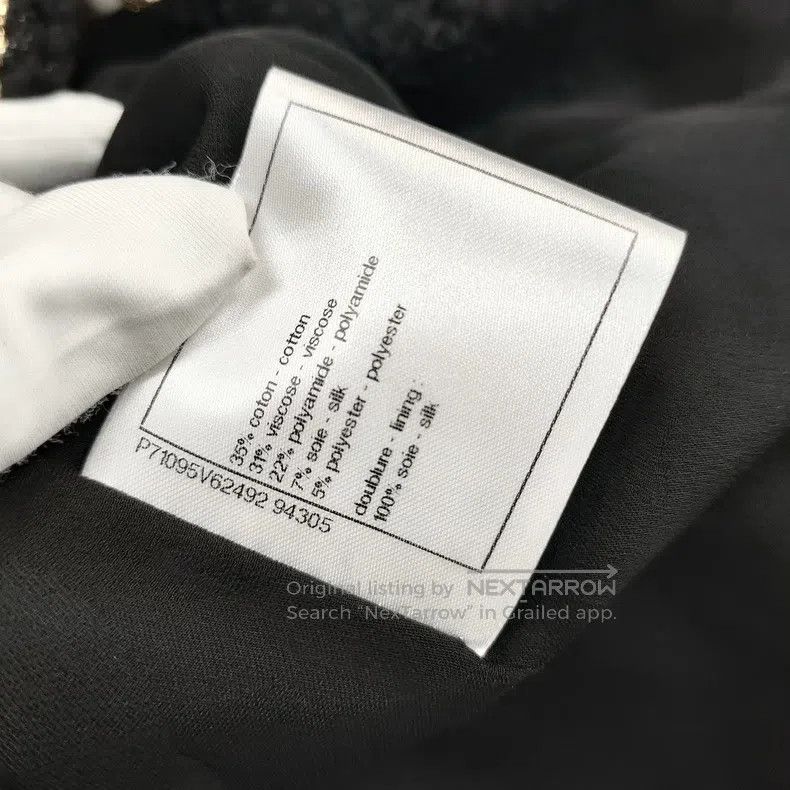 Chanel Chanel Long tweed coat Size XXS / US 00 / IT 34 - 7 Thumbnail