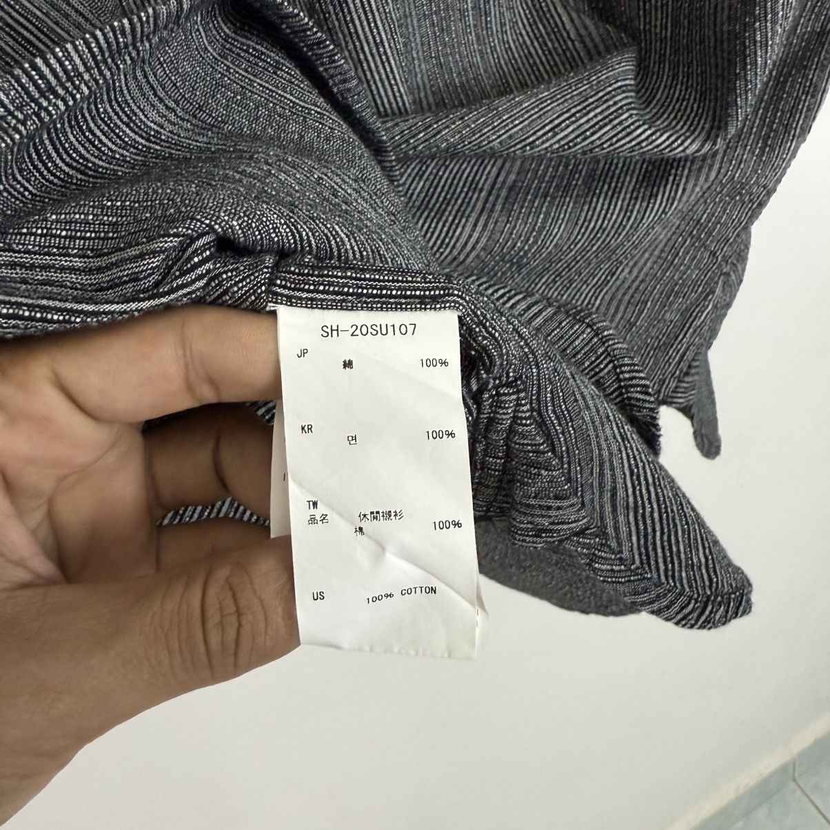 Snow Peak Snow Peak Herringbone Shirt. Size US M / EU 48-50 / 2 - 8 Thumbnail