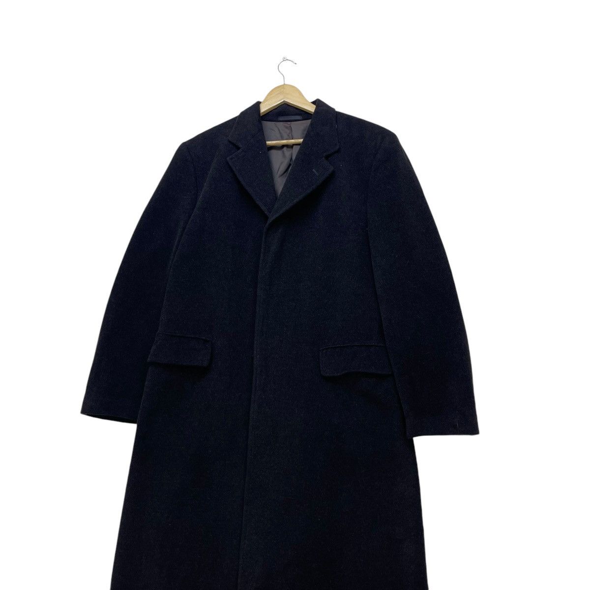 Autumn Cashmere 💥Vintage Japanese Designer JunMen OverCoat Double Breast Size US L / EU 52-54 / 3 - 4 Thumbnail