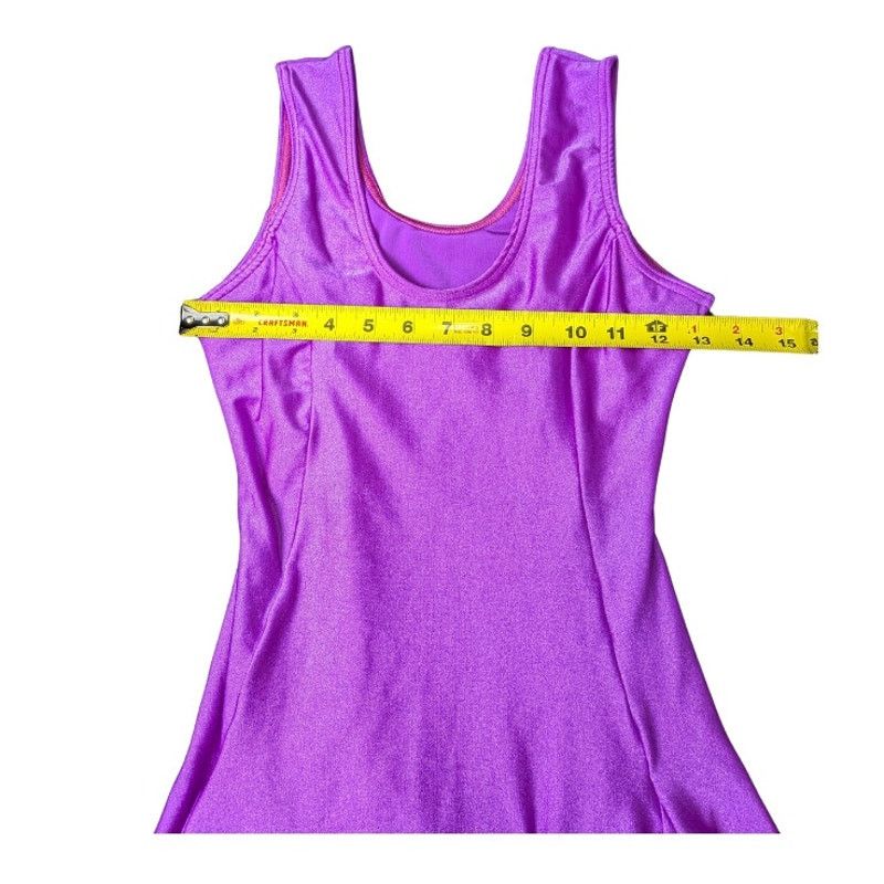 Vintage Vintage Baltogs Purple Fit-And-Flare Dancewear Dress Size M / US 6-8 / IT 42-44 - 5 Thumbnail