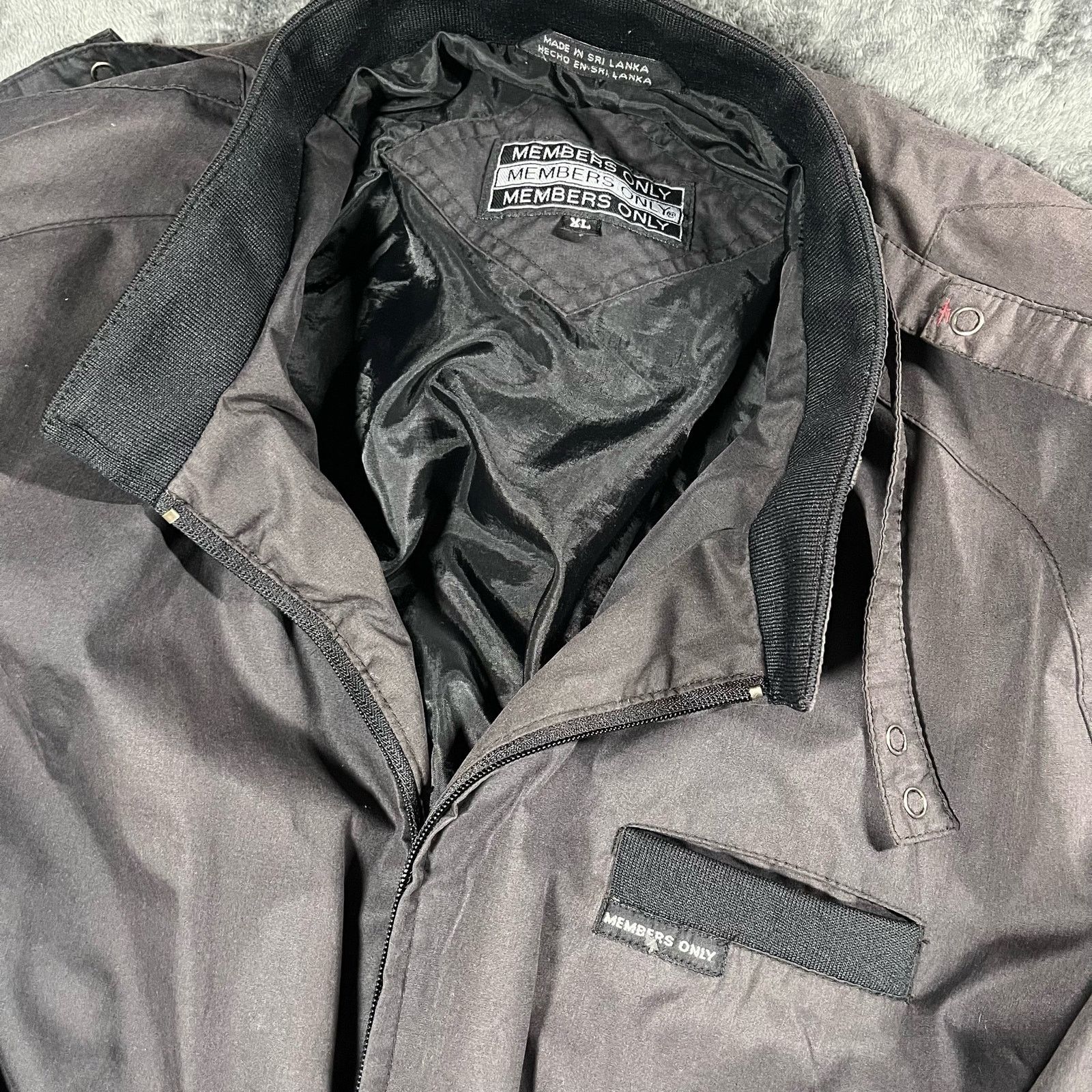 Members Only Vintage Members Only Lightweight Jacket Coat Sun Faded Size US XL / EU 56 / 4 - 2 Thumbnail