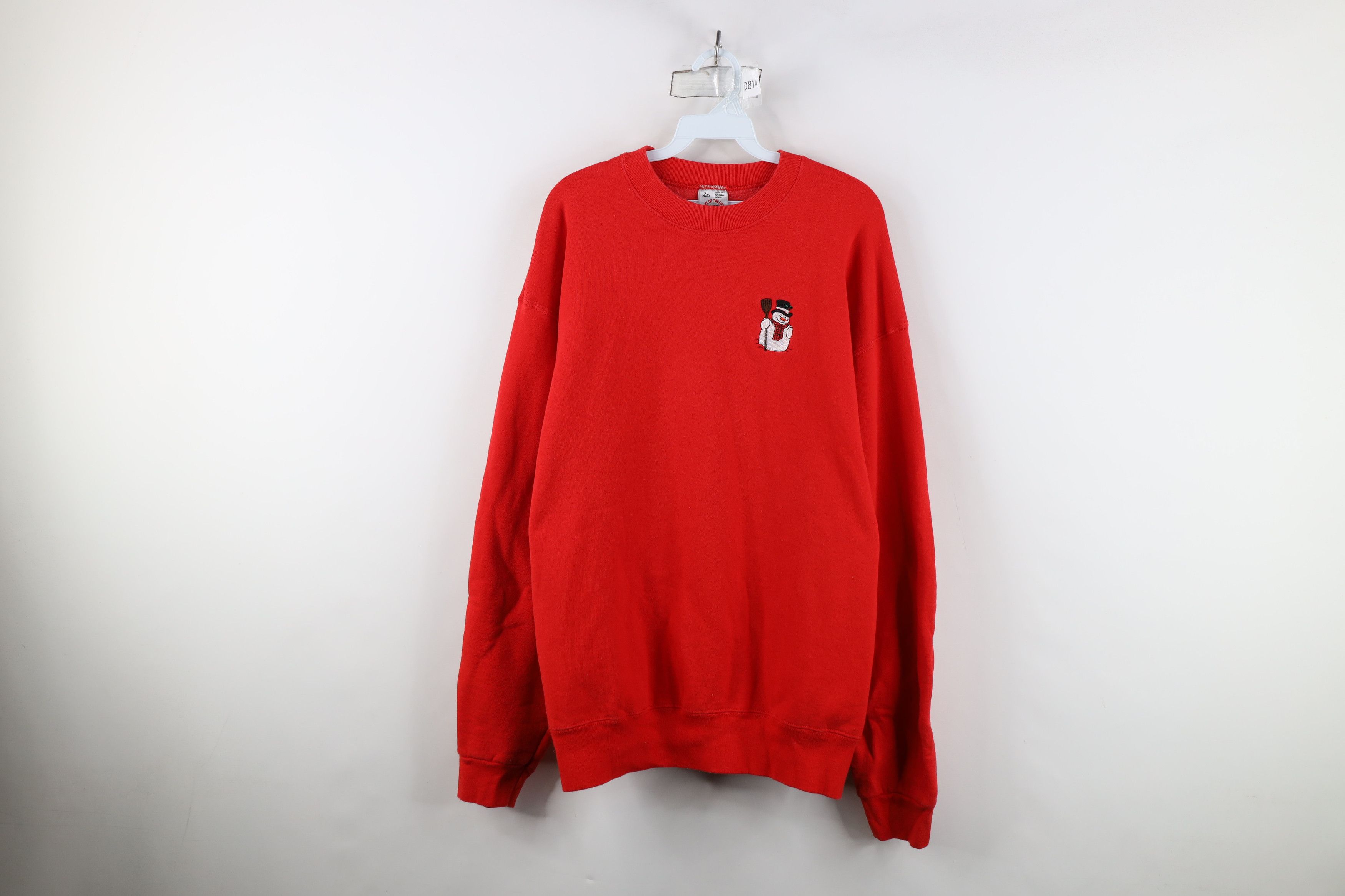 Vintage Vintage 90s Streetwear The Snowman Crewneck Sweatshirt USA Size US XL / EU 56 / 4 - 1 Thumbnail