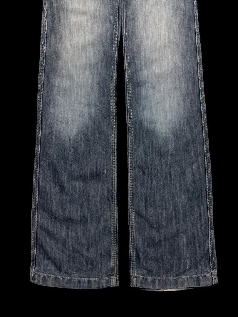 Vintage SICK Japanese Mudwash Distressed BootCut Classic Style Size US 30 / EU 46 - 4 Thumbnail