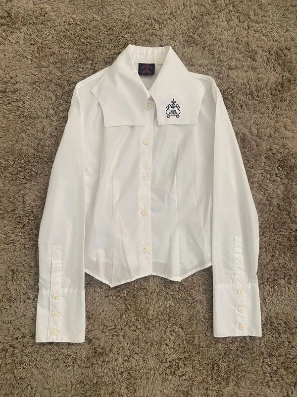 Japanese Brand Miho matsuda bat collar shirt 2003 Size US S / EU 44-46 / 1 - 1 Thumbnail