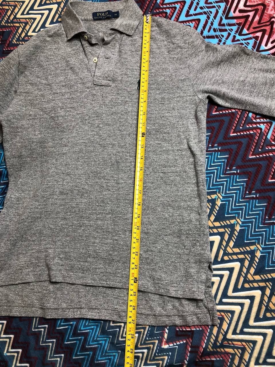 Polo Ralph Lauren Vintage Polo Ralph Lauren Striped Rugby Long Sleeve Polo Size US XS / EU 42 / 0 - 11 Thumbnail