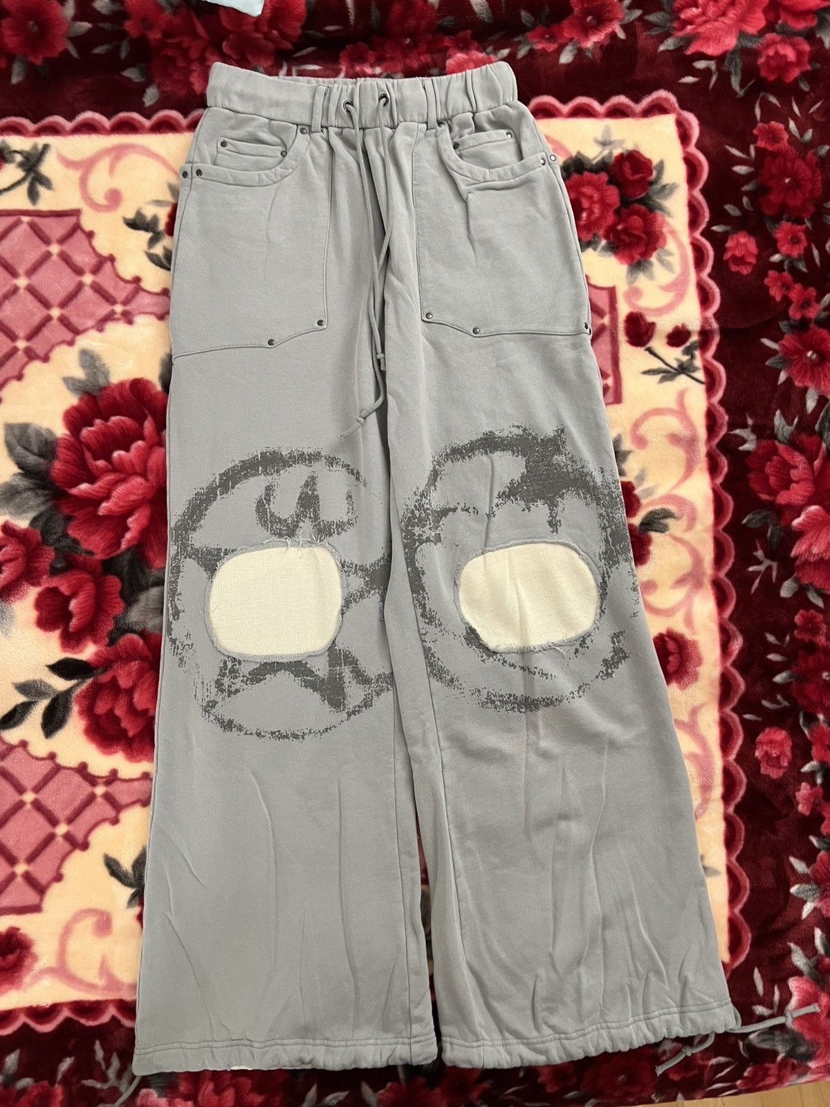 Designer × SYNICAL Synical x Wisdumb “Space Grey” Sweatpants Size XL - New Size US 34 / EU 50 - 1 Thumbnail