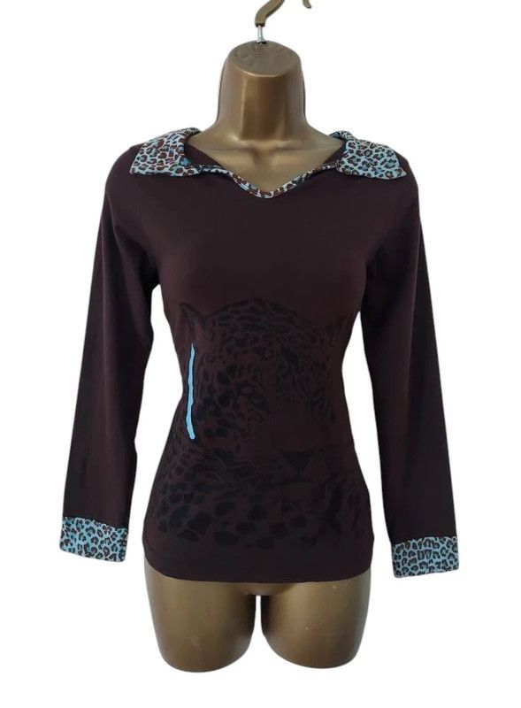 Vintage Ozlem vintage top leopard 10/12 Size M / US 6-8 / IT 42-44 - 1 Thumbnail