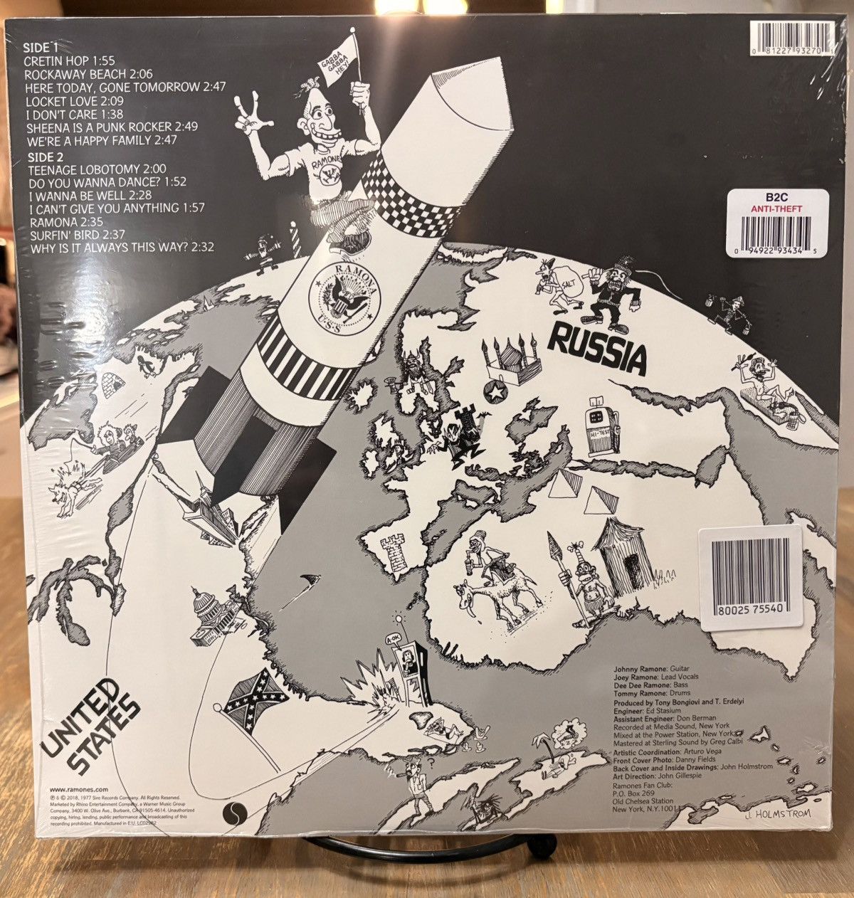 Other Ramones Rocket To Russia New Sealed Limited vinyl record Size ONE SIZE - 4 Thumbnail