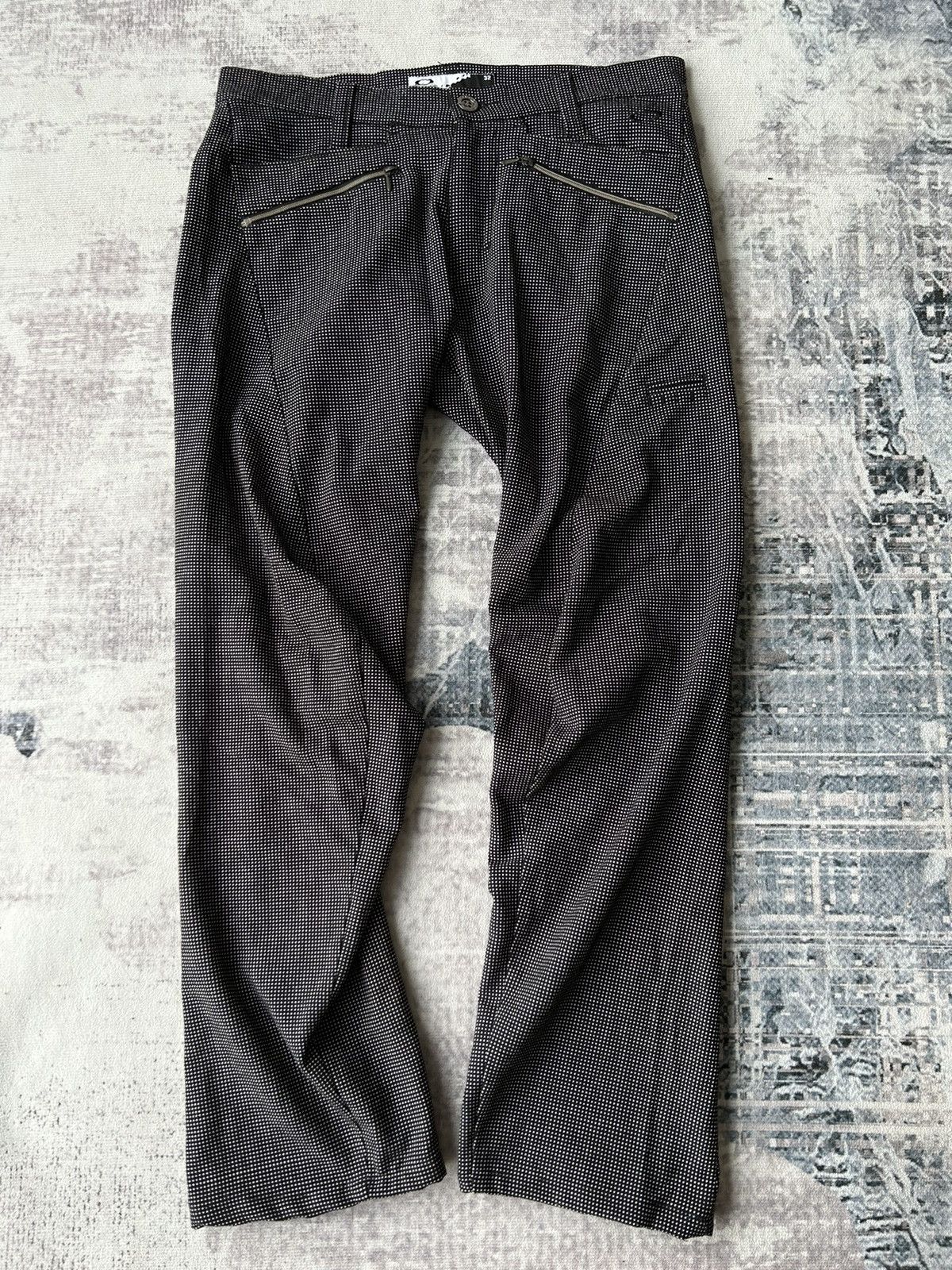Oakley Y2K Oakley Zipper Design Skull Pants Size US 32 / EU 48 - 3 Thumbnail