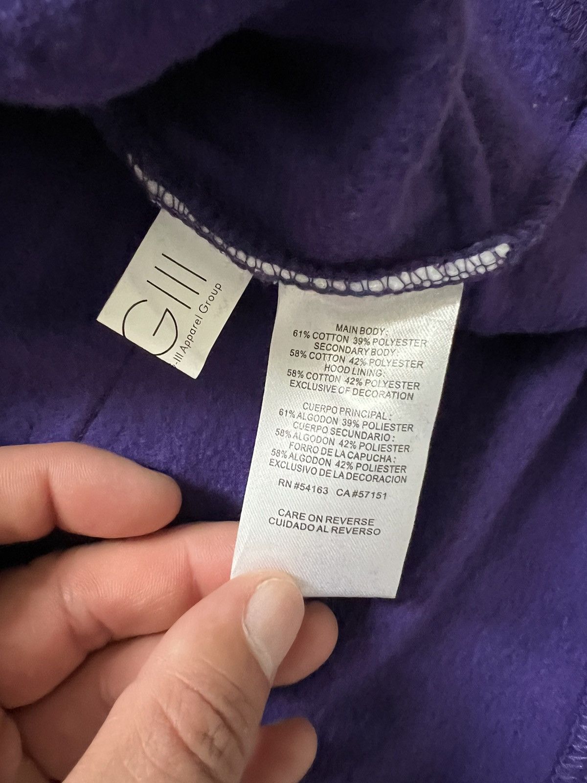Starter Lot of 2: Starter Los Angeles Laker Hockey Hoodie Sweatshirt Size US S / EU 44-46 / 1 - 8 Thumbnail