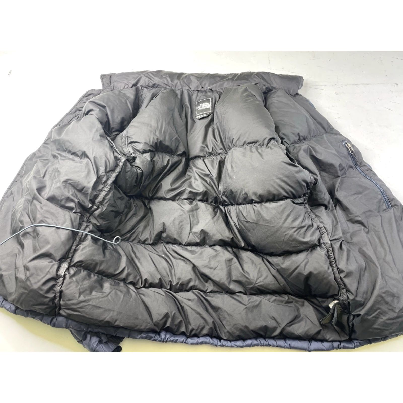 The North Face VINTAGE The North Face Nuptse 700 Puffer Jacket Coat Mens L Navy TNF Retro Blue Black Jacket Size US L / EU 52-54 / 3 - 3 Thumbnail