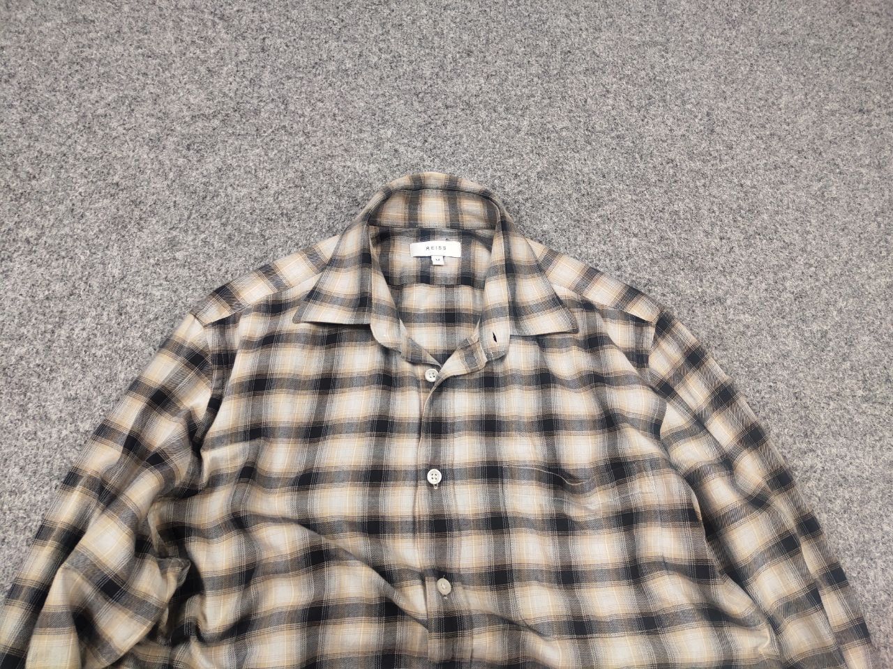 Reiss Reiss Plaid Check casual Button Shirt Long sleeve Flannel Size US M / EU 48-50 / 2 - 4 Thumbnail
