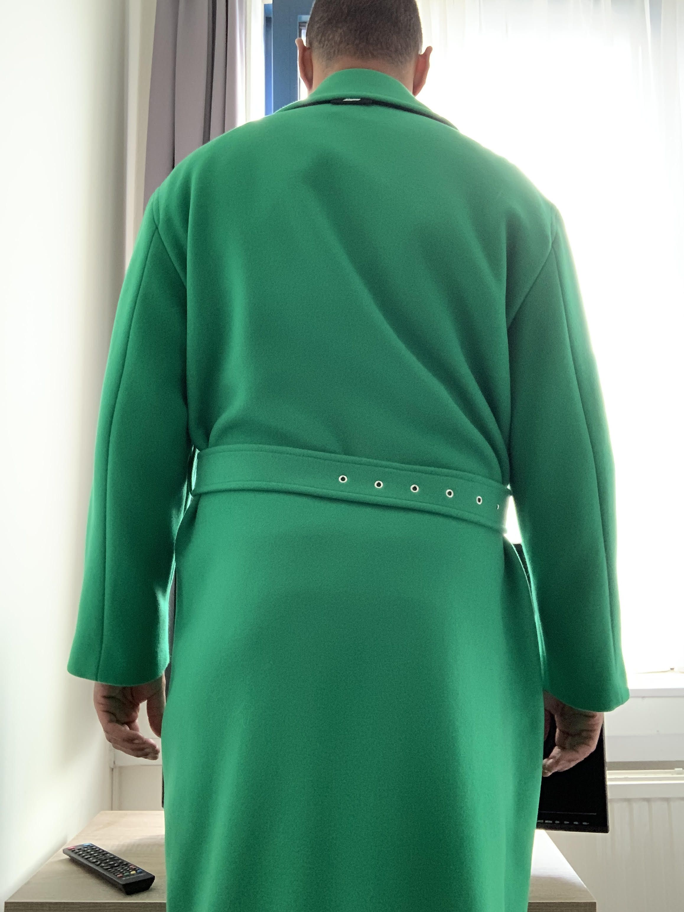 MSGM MSGM Milano Coat Trenchcoat Green M NEW w Tags + Reciept Size US M / EU 48-50 / 2 - 3 Thumbnail